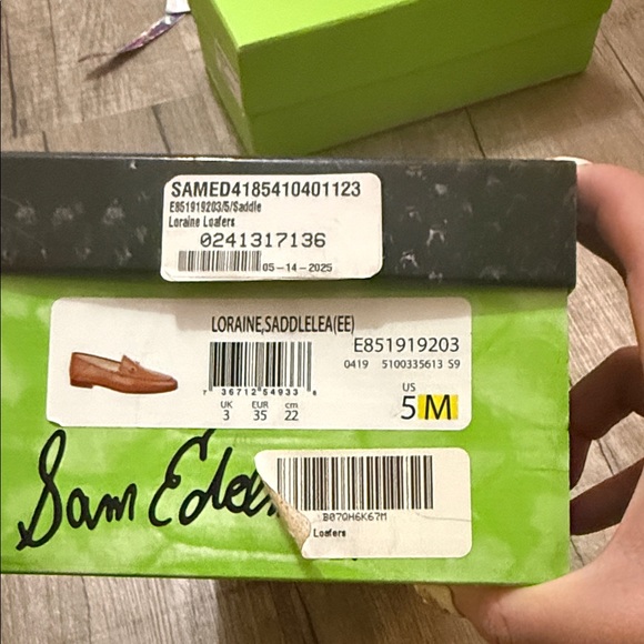 Sam Edelman Leather Loafers - Picture 4 of 4